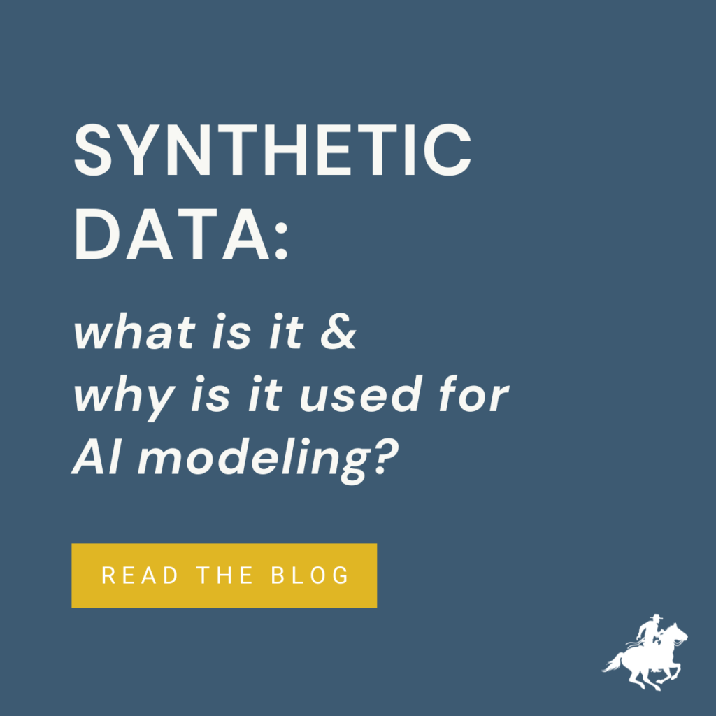 what is synthetic data blog