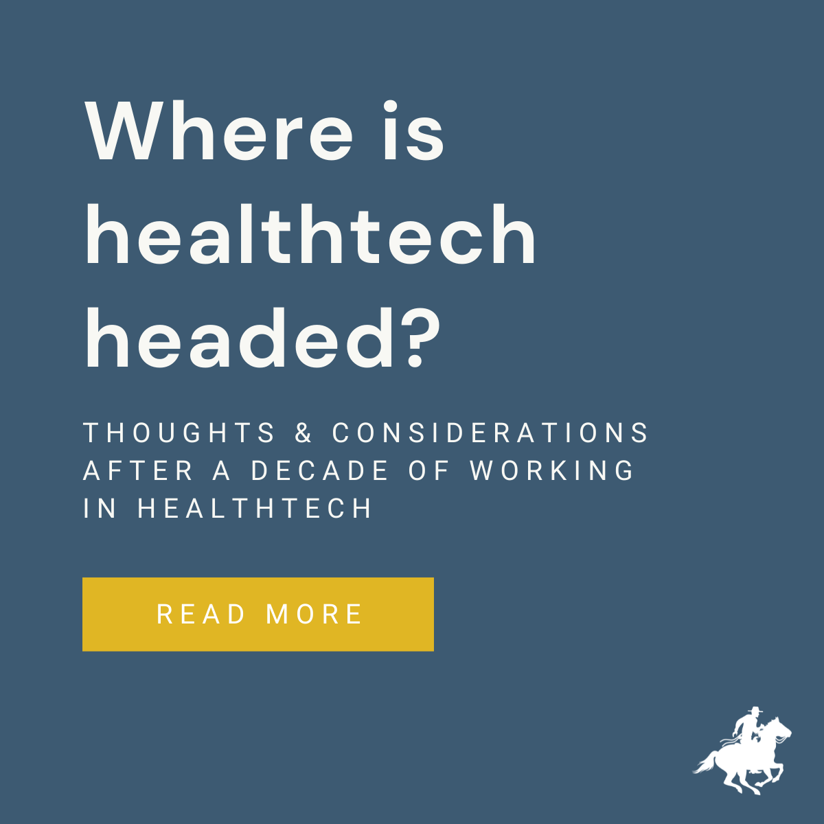 Where is healthtech headed?